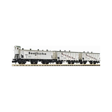 Coffret wagons réfrigérants "Seefische"  de la DRG, Epoque 2