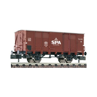 Wagon de marchandises couvert "Spa" de type Gvwh SNCB, Epoque 3