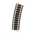 Rail courbe N ballasté Fleischmann rayon R2 225.6 mm 15°