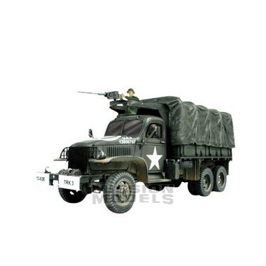 Miniature Camion U.S. GMC M35 2T1/2, 2ème GM Normandie 1944