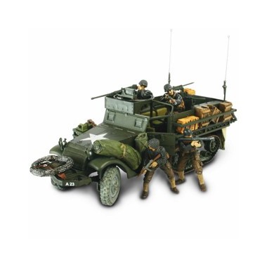 Miniature Half-Track M3A1 U.S., 2ème GM 1944