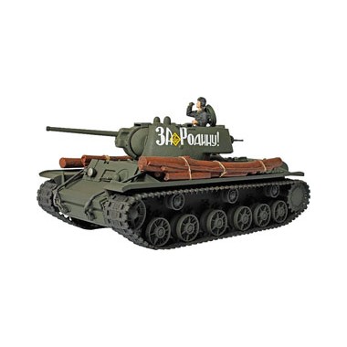 Miniature Russian Heavy Tank KV-1, Front de l'Est 1942