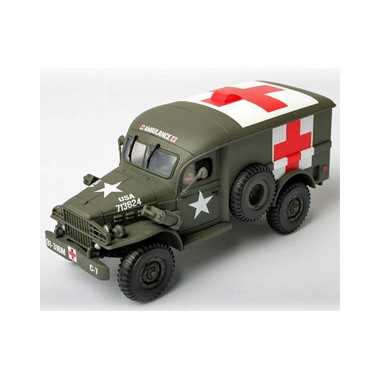 Miniature U.S. Dodge WC54 Ambulance, Normandie 1944