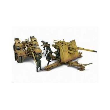 Miniature canon Flak 88mm, 2ème GM Normandie D-Day 1944