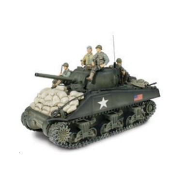 Miniature Char U.S. M4A3 Sherman, 2ème GM D-Day 1944