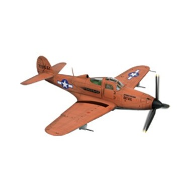 Miniature U.S. P-39Q Makin Island, 2ème GM 1943