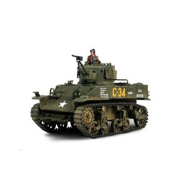 Miniature Char M5A1 Stuart U.S., 2ème GM Normandie 1944