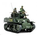 Miniature char M5A1 Stuart, 2ème GM Normandie D-Day 1944