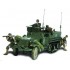 Miniature Half-Track U.S. M3A1 Normandie 1944