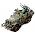 Miniature Half-Track M16 multi-canons, 2ème GM Normandie D-Day 1944