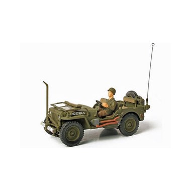 Miniature Jeep Willis, Normandie 1944
