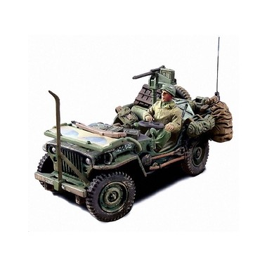 Miniature Jeep Willis U.S., 2ème GM Normandie 1944