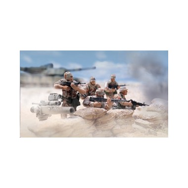 Figurines 24ème division infanterie U.S., Desert Storm 1991