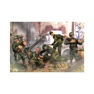 Figurines 82èmeme division aéroportée U.S. 2émeGM Normandie 1944