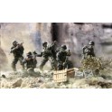 Figurines 7è division infanterie U.S.,2ème GM Normandie 1944