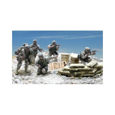 Figurines 4è Div infanterie U.S., Iraqi Freedom 2003