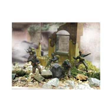 Figurines 29è division infanterie U.S., 2ème GM Normandie 1944
