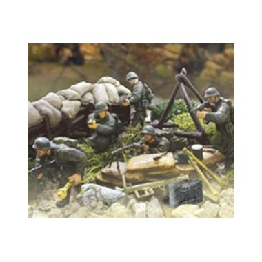 Figurines 716ème dion infanterie allemande 2ème GM Normandie 1944
