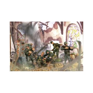 Figurines 82ème Airborne U.S., 2ème GM Normandie 1944
