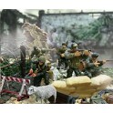 Figurines 82ème Airborne U.S., 2ème GM Normandie 1944