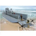 Miniature péniche de débarquement LCM3 U.S., 2ème GM Normandie 1944
