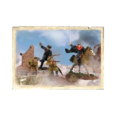 Figurines Division de cavalerie Cosaque, 2ème GM