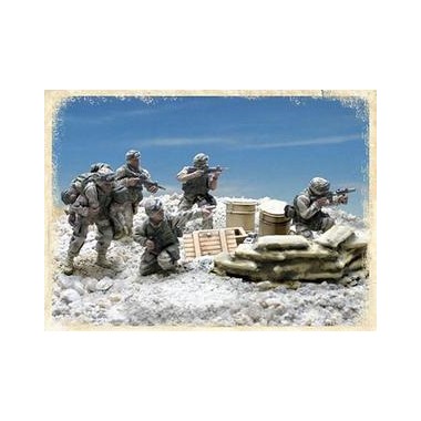 Figurines 4ème Division d'infanterie U.S., Epoque moderne