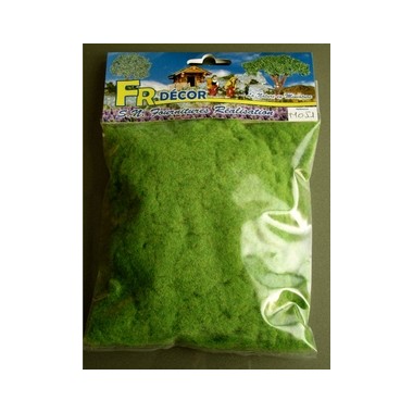 Fibre statique chiné vert clair, 500cc Fibre statique chiné vert clair, 500cc