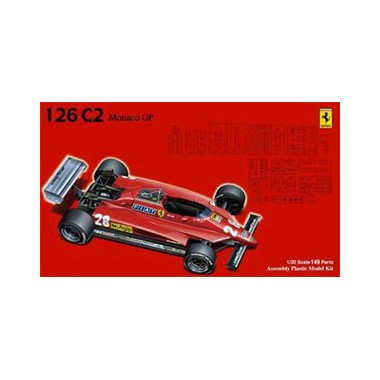 Maquette Ferrari 126C2 GP Monaco