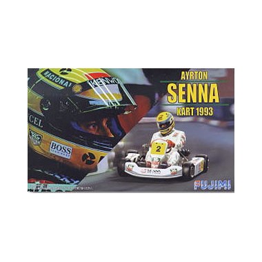 Maquette Ayrton Senna kart 1993