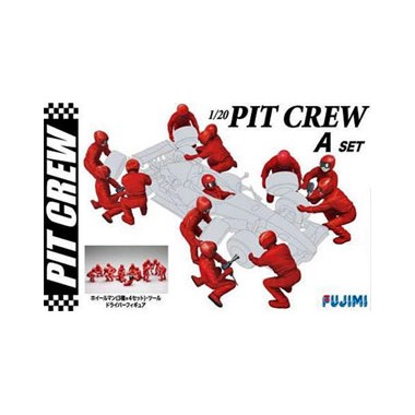 Figurines maquettes Pit Crew Set A