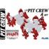 Figurines maquettes Pit Crew Set A