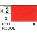 Gunze H3 Rouge Brillant peinture acrylique 10 ml