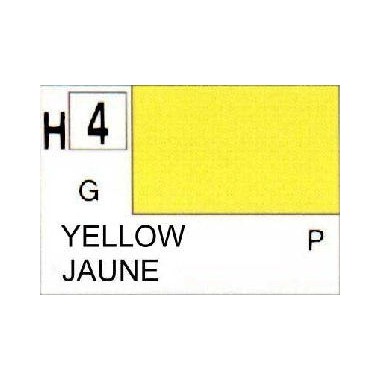 Gunze H4 Jaune Brillant peinture acrylique 10 ml