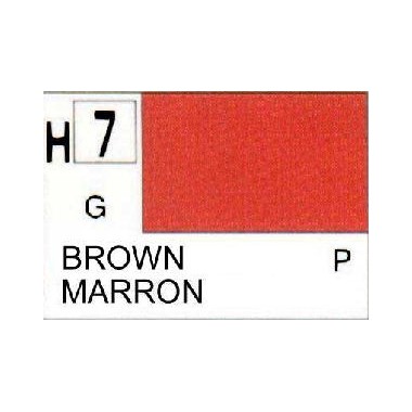 Gunze H7 Marron Brillant peinture acrylique 10 ml
