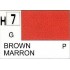 Gunze H7 Marron Brillant peinture acrylique 10 ml