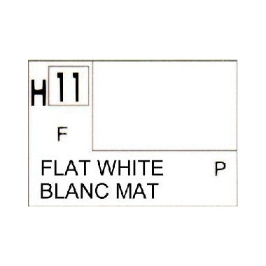 Gunze H11 Blanc Mat  peinture acrylique 10 ml