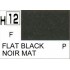 Gunze H12 Noir Mat  peinture acrylique 10 ml