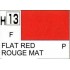 Gunze H13 Rouge Mat  peinture acrylique 10 ml