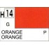 Gunze H14 Orange Brillant  peinture acrylique 10 ml