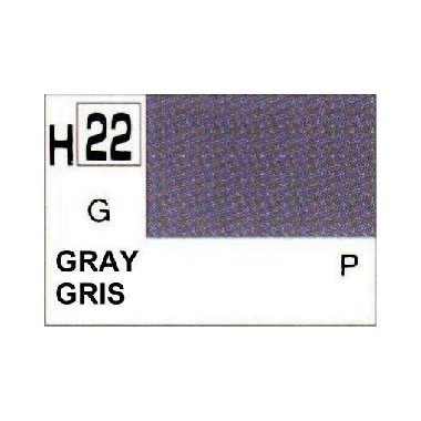 Gunze H22 Gris Brillant  peinture acrylique 10 ml