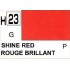 Gunze H23 Rouge Luisant Brillant  peinture acrylique 10 ml