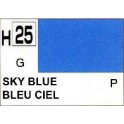 Gunze H25 Bleu Ciel Brillant  peinture acrylique 10 ml