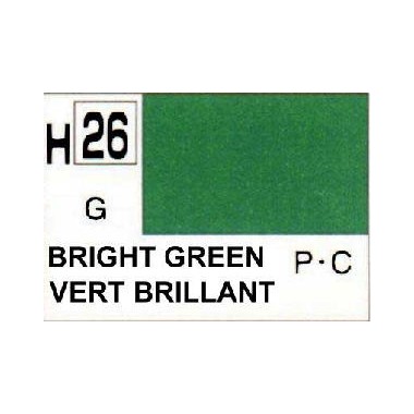 Gunze H26 Vert Vif Brillant  peinture acrylique 10 ml