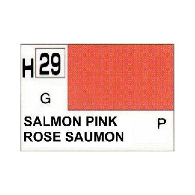 Gunze H29 Rose Saumon Brillant  peinture acrylique 10 ml