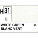 Gunze H31 Blanc Vert Brillant  peinture acrylique 10 ml