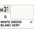 Gunze H31 Blanc Vert Brillant  peinture acrylique 10 ml