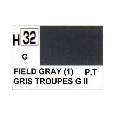 Gunze H32 Gris Troupes allemandes Brillant  peinture acrylique 10 ml