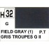 Gunze H32 Gris Troupes allemandes Brillant  peinture acrylique 10 ml