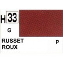 Gunze H33 Roux Brillant  peinture acrylique 10 ml